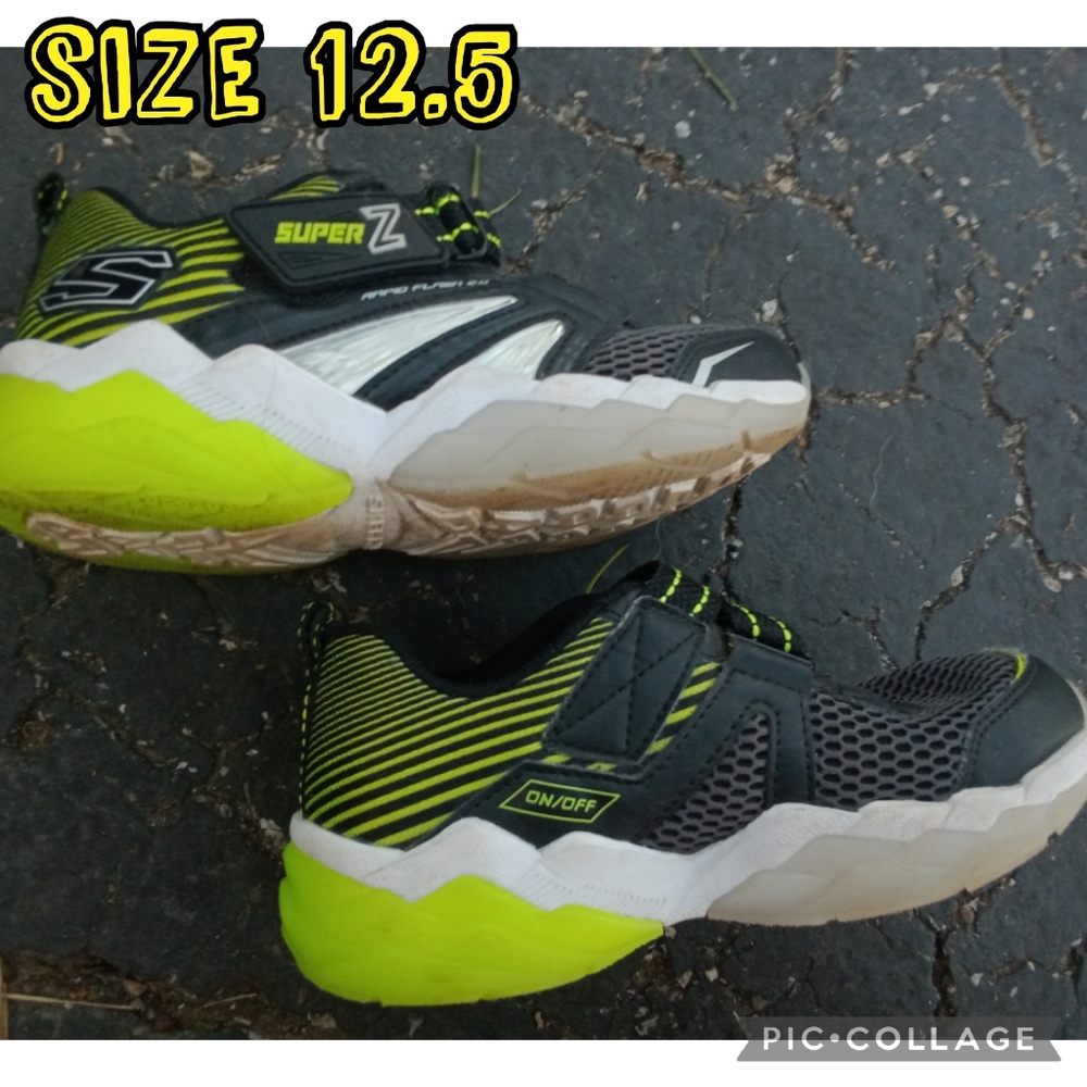 Skechers S Lights Rapid Flash 2.0 Boys 12.5